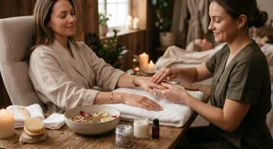 A genuine spa manicure experience engages all the senses, from warm soaks and exfoliating scrubs to the calming rhythm of a skilled hand massage.